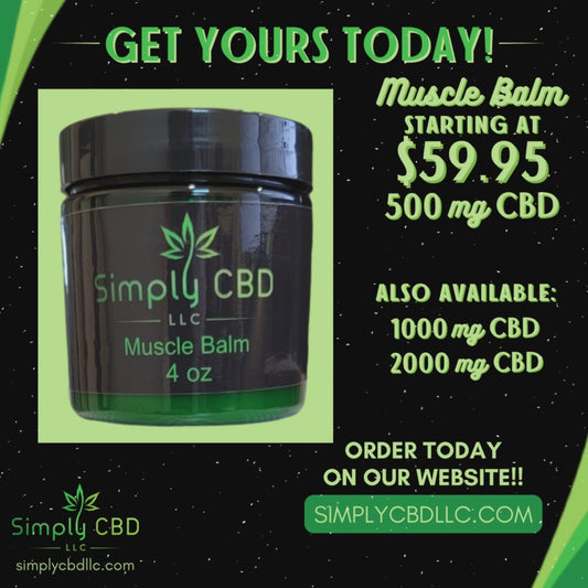 Simply CBD Muscle Balm
