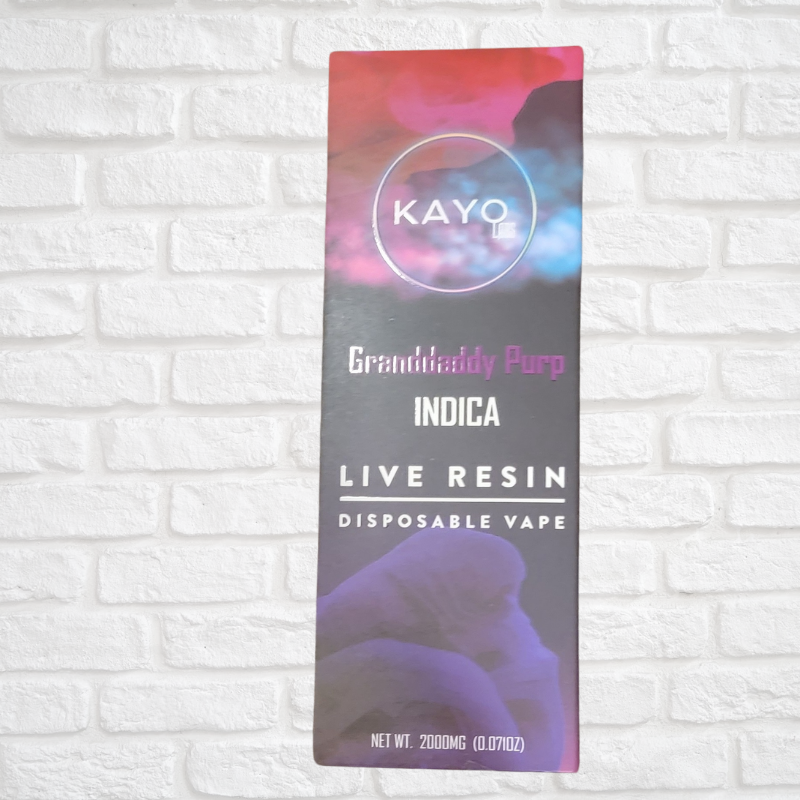 Kayo 2 gram disposable vape Simply CBD LLC