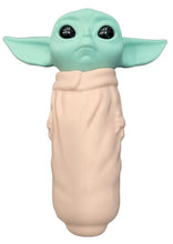 Load image into Gallery viewer, Silicone Baby Yoda Hand Pipe with Glass Bowl Simply CBD LLC
