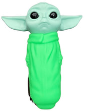 Load image into Gallery viewer, Silicone Baby Yoda Hand Pipe with Glass Bowl Simply CBD LLC
