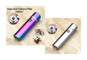 USB Electric Dual Pulse Arc Pipe Lighter Windproof Thunder Metal Plasma Flameless Gadgets Simply CBD LLC