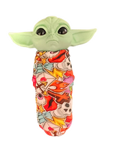 Load image into Gallery viewer, Silicone Baby Yoda Hand Pipe with Glass Bowl Simply CBD LLC

