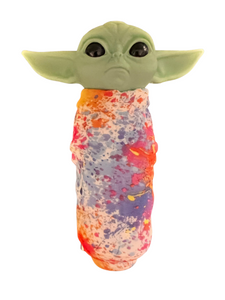 Silicone Baby Yoda Hand Pipe with Glass Bowl Simply CBD LLC
