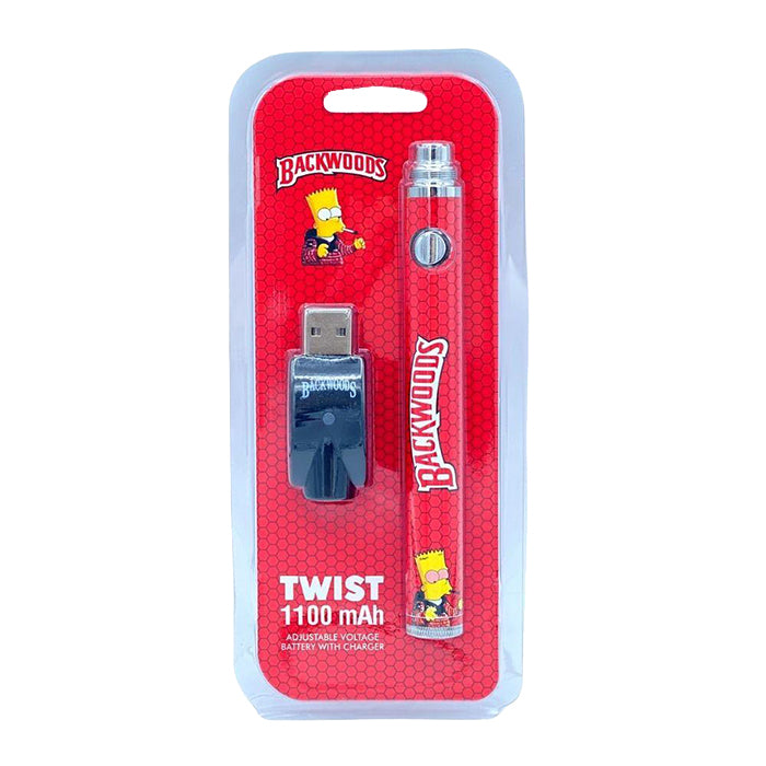Backwoods/ Cookies/ Rick & Morty 1100 MAH 510 Cartridge Battery Simply CBD LLC