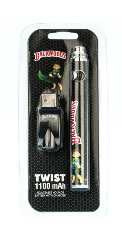 Backwoods/ Cookies/ Rick & Morty 1100 MAH 510 Cartridge Battery Simply CBD LLC