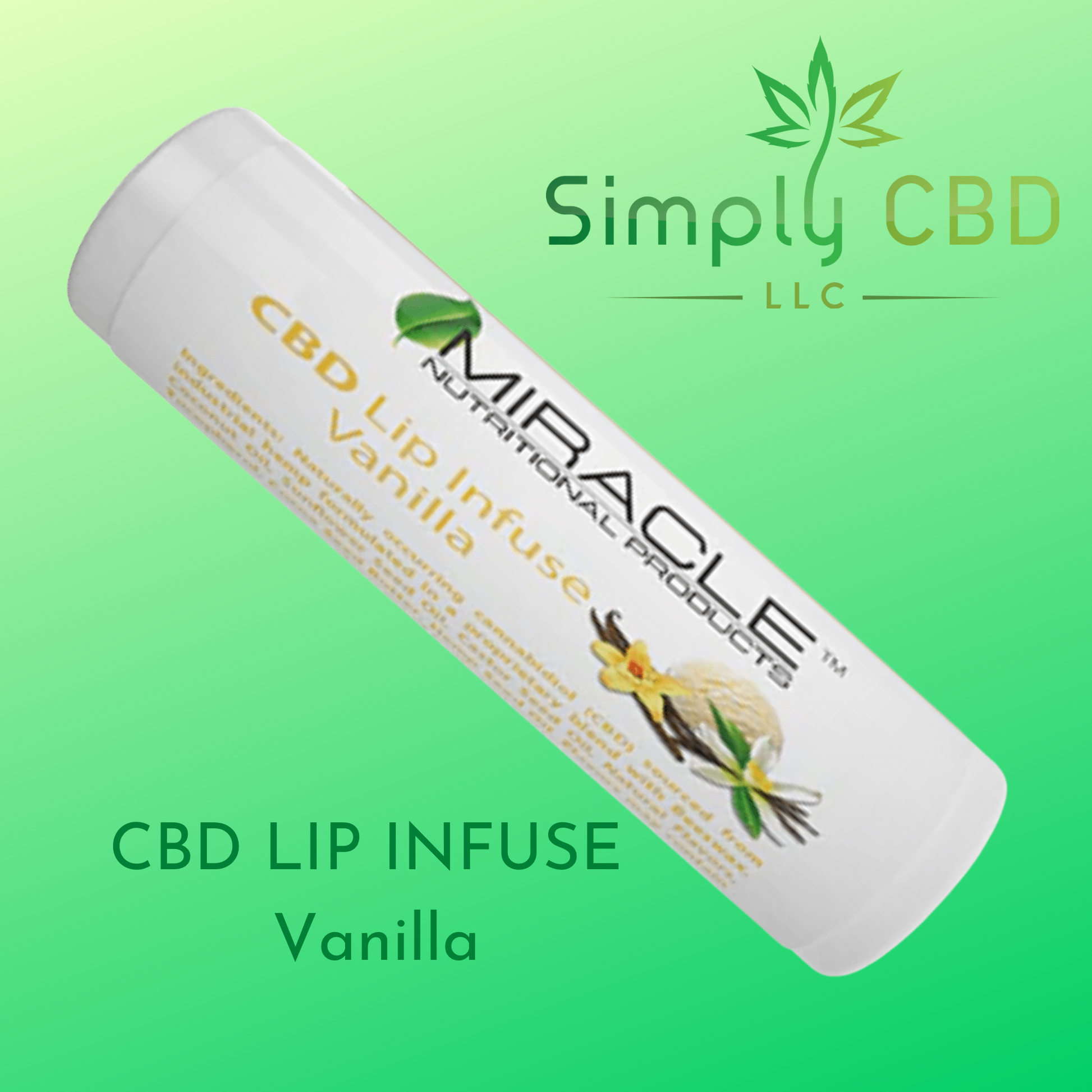 CBD Infused Lip Balm 20mg 5 Flavors Simply CBD LLC