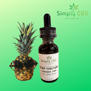 CBD Tincture 1,000 mg, 1 oz. Simply CBD LLC