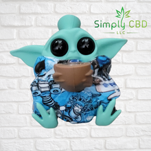 Load image into Gallery viewer, Collectible Baby Yoda Silicone Water Bong Pipe - Grogu &quot; The Child&quot; Simply CBD LLC
