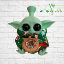 Load image into Gallery viewer, Collectible Baby Yoda Silicone Water Bong Pipe - Grogu &quot; The Child&quot; Simply CBD LLC
