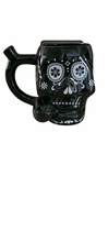 Load image into Gallery viewer, Skull Mug Ceramic Pipe Simply CBD LLC
