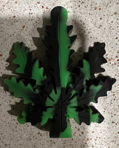 Silicone Hemp Leaf Hand Pipe Simply CBD LLC