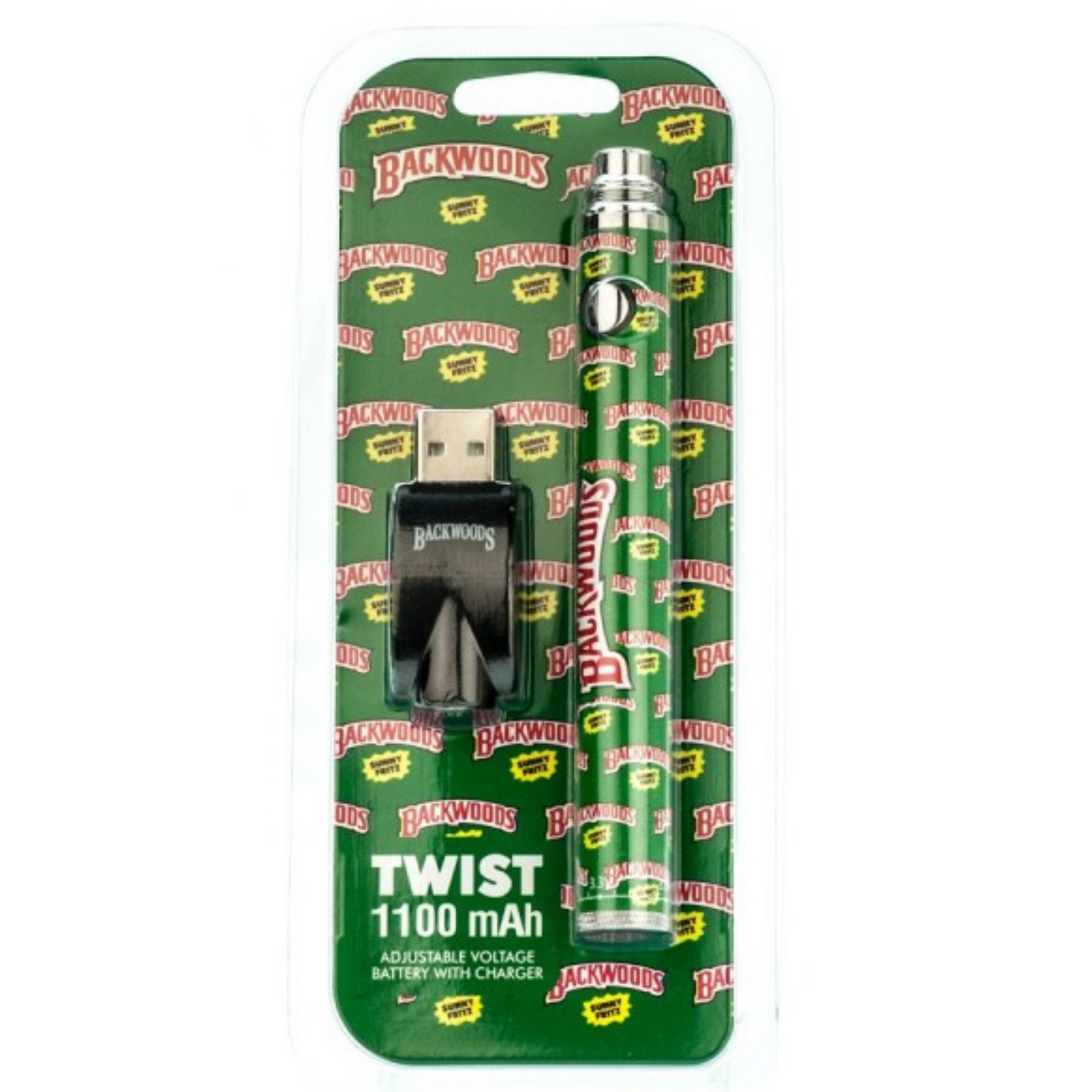 Backwoods/ Cookies/ Rick & Morty 1100 MAH 510 Cartridge Battery Simply CBD LLC