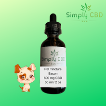 Load image into Gallery viewer, CBD Pet Tincture 600mg 2 oz Simply CBD LLC
