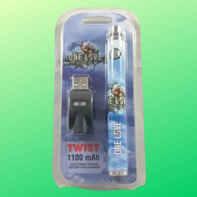 Rick & Morty 1100 MaH 510 Cartridge Battery Simply CBD LLC