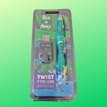 Load image into Gallery viewer, Rick &amp; Morty 1100 MaH 510 Cartridge Battery Simply CBD LLC
