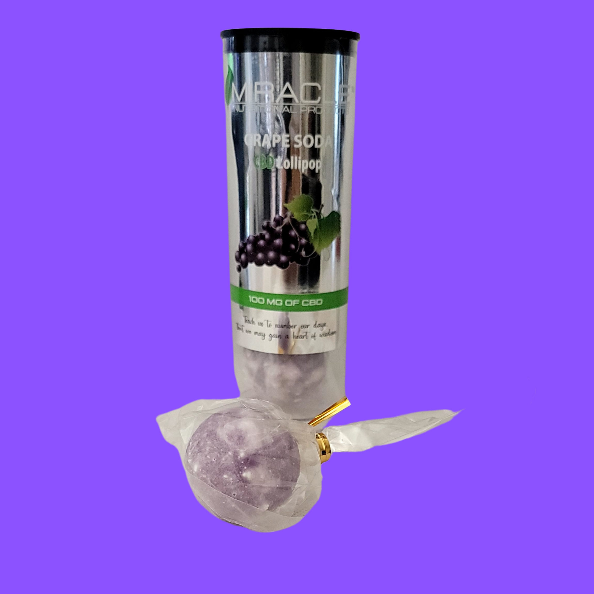 CBD Lollipops 100 mg each 6 flavors Simply CBD LLC
